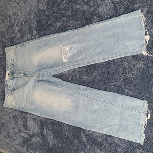RISEN Distressed Light Wash Jeans
